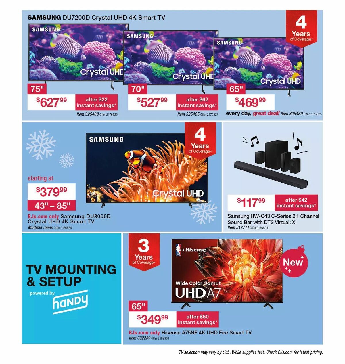 BJ's Wholesale Club Weekly Ad from November 14