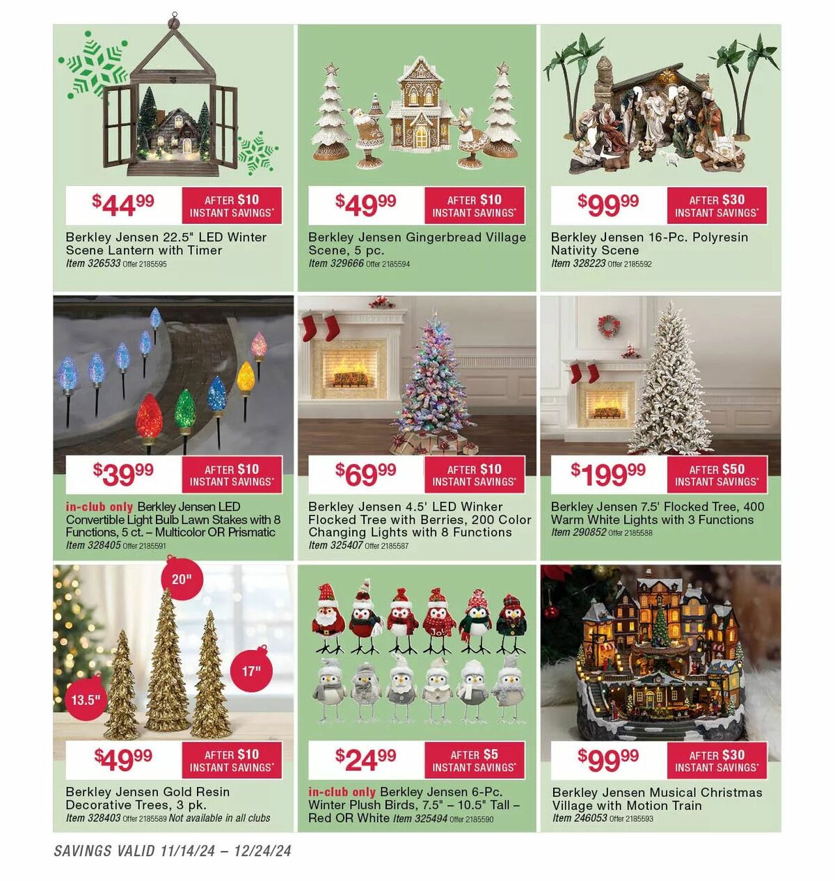 BJ's Wholesale Club Weekly Ad from November 14