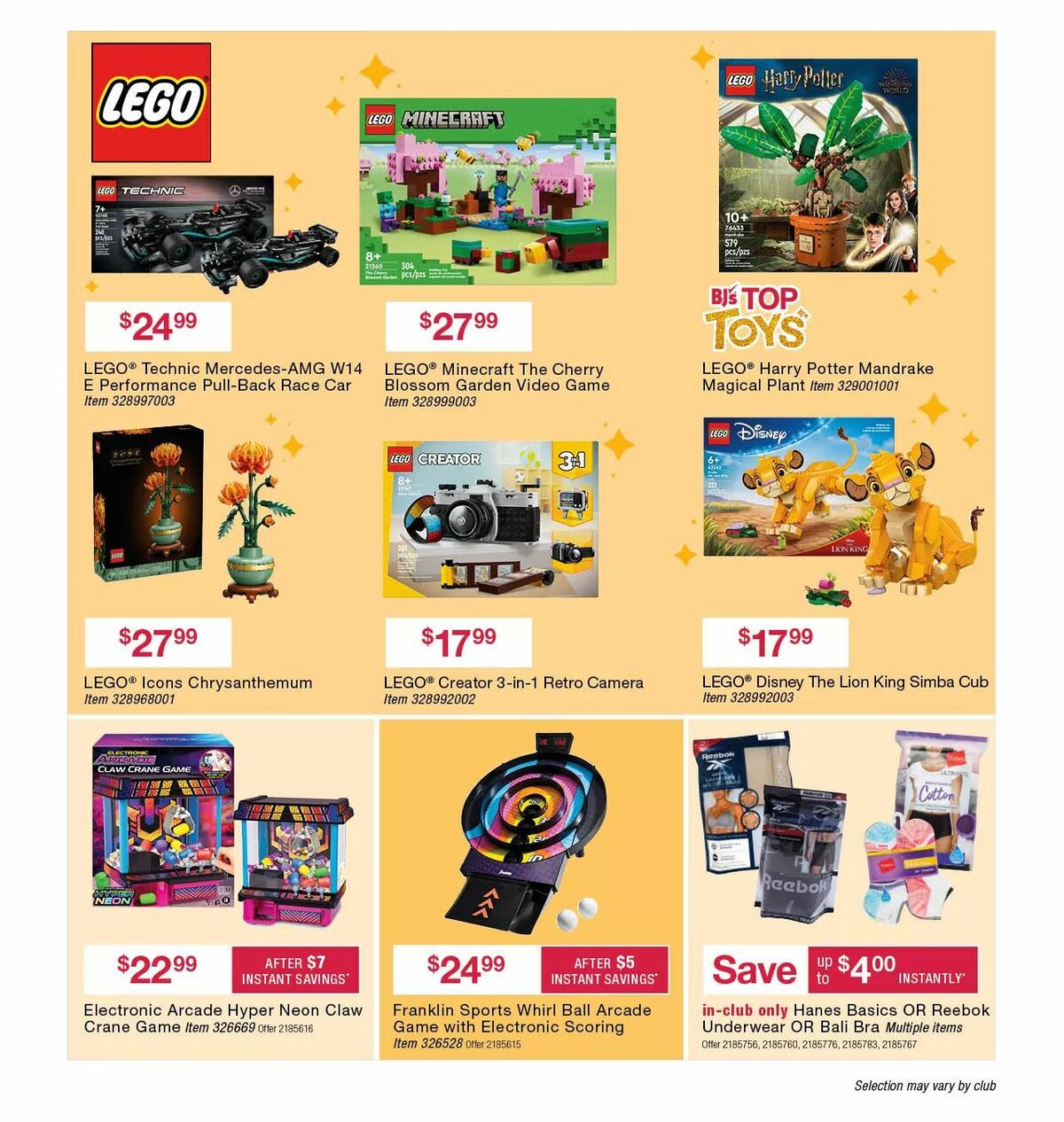 BJ's Wholesale Club Weekly Ad from November 14