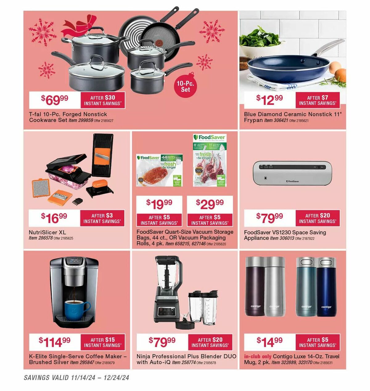 BJ's Wholesale Club Weekly Ad from November 14