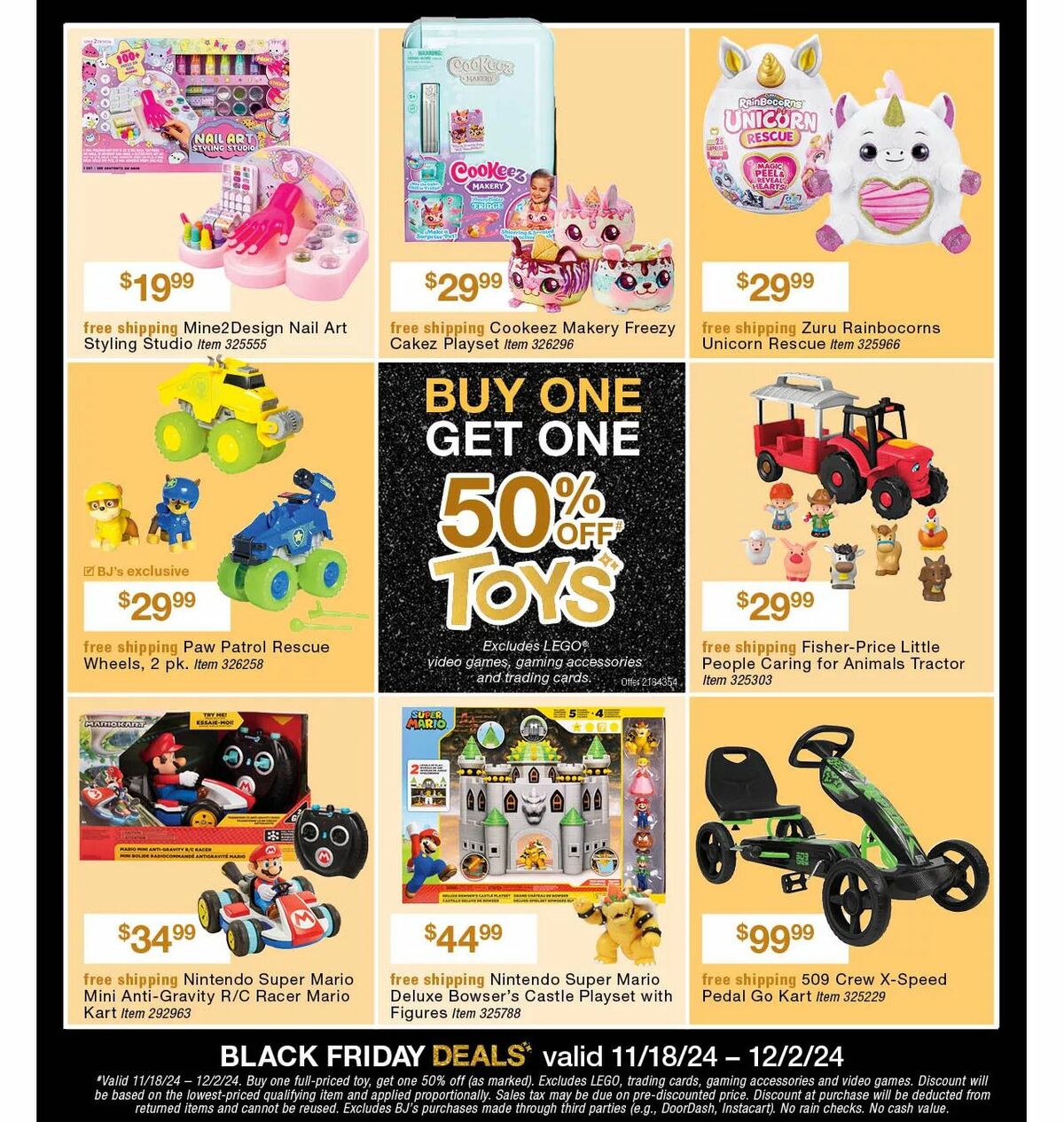 BJ's Wholesale Club Weekly Ad from November 14