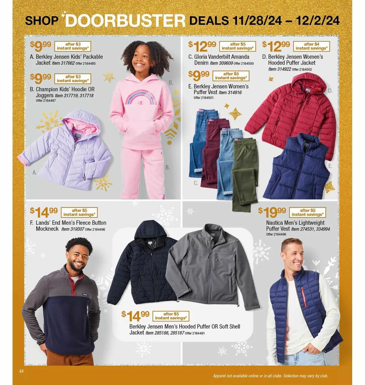 BJ's Wholesale Club Weekly Ad from November 14