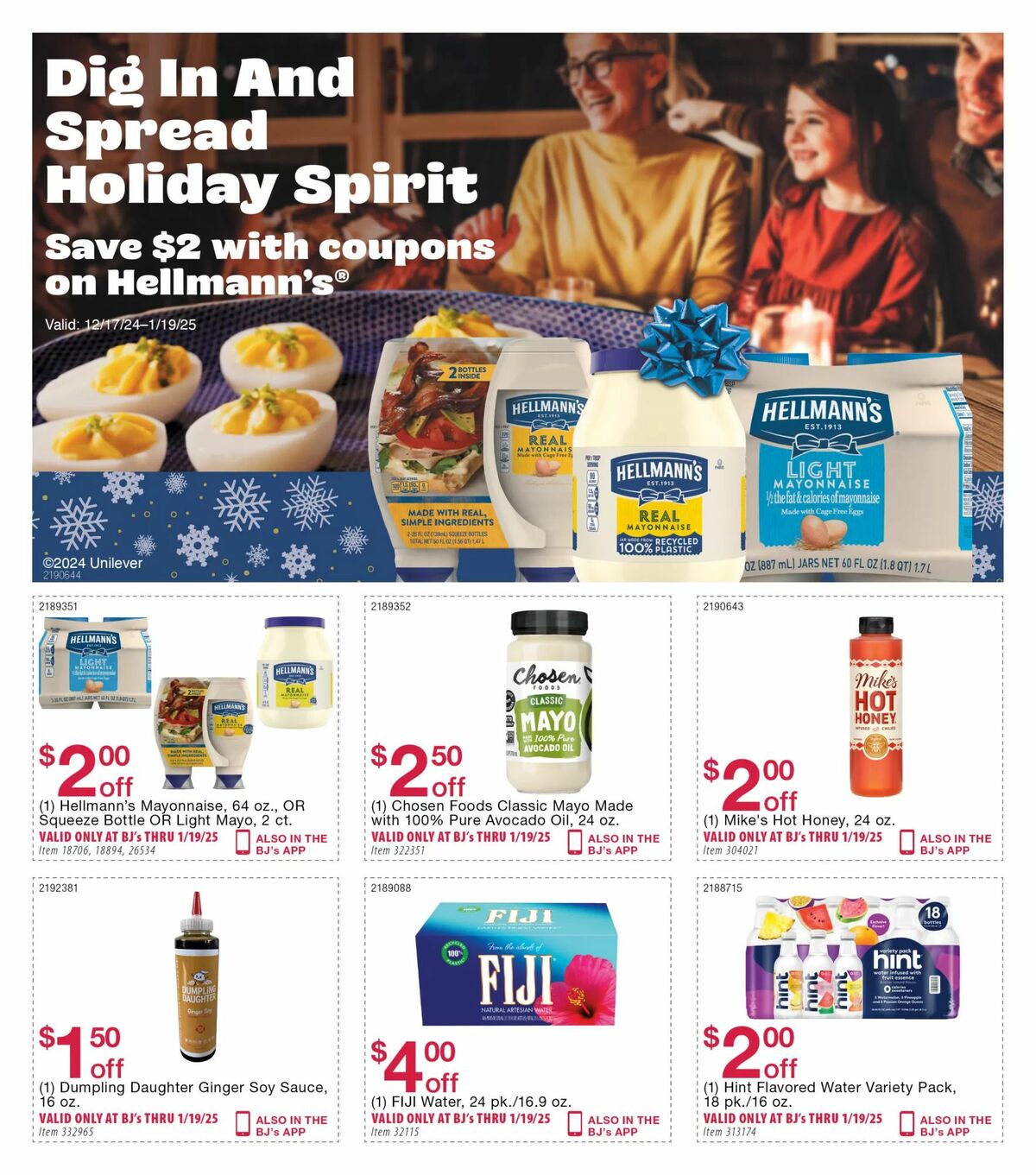 BJ's Wholesale Club Weekly Ad from December 27