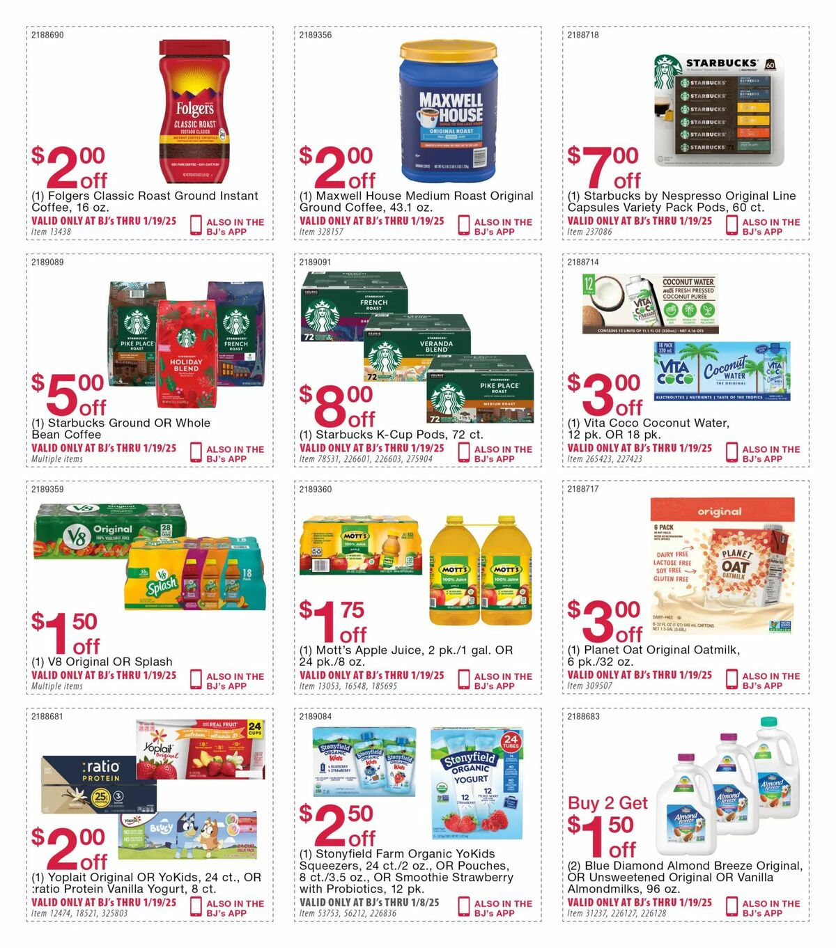 BJ's Wholesale Club Weekly Ad from December 27