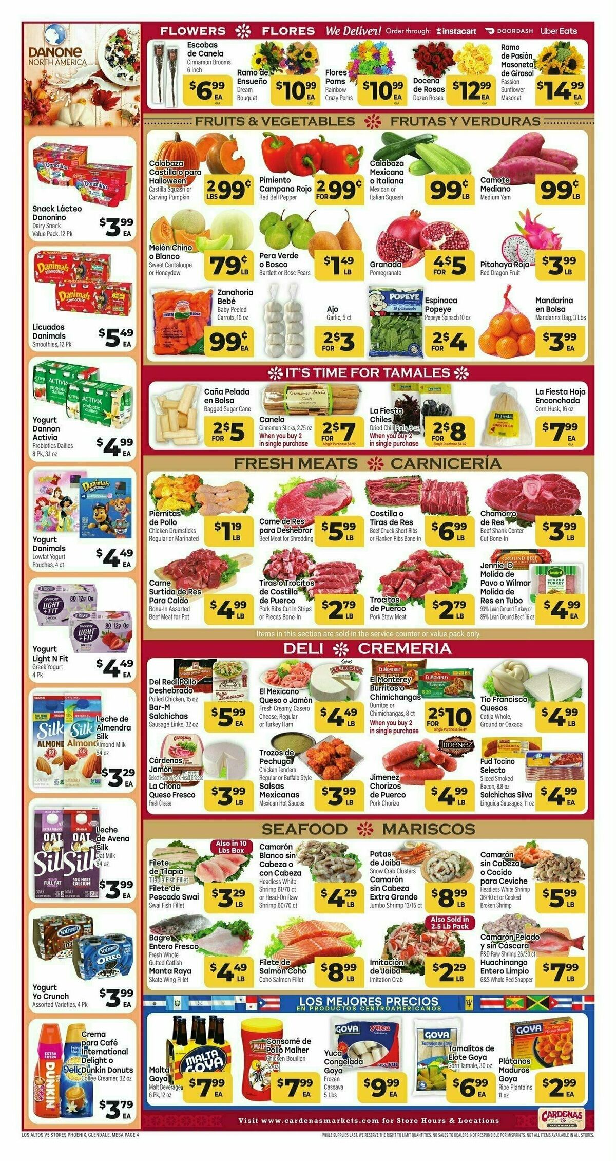 Cardenas Market Weekly Ad from October 4