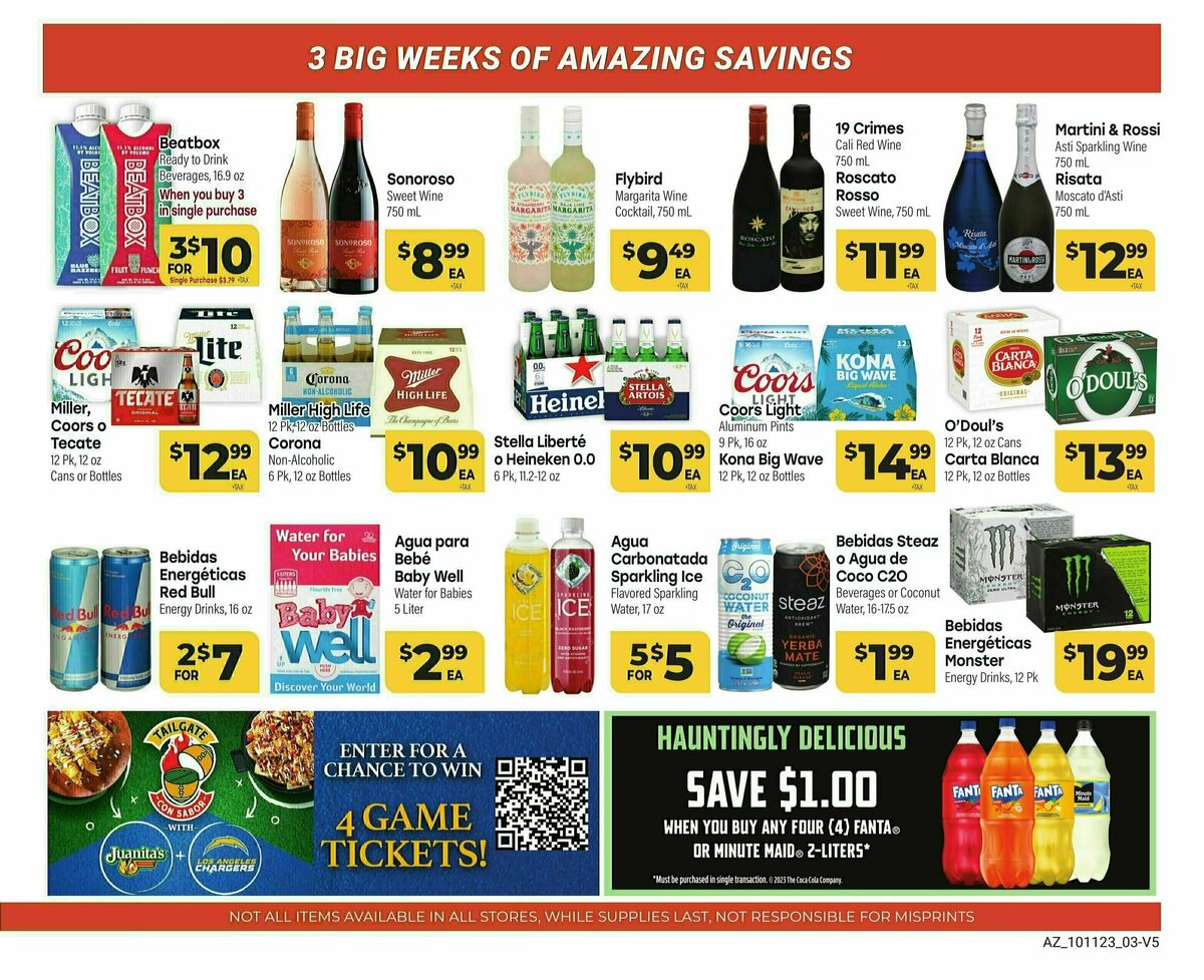 Cardenas Market Weekly Ad from October 11