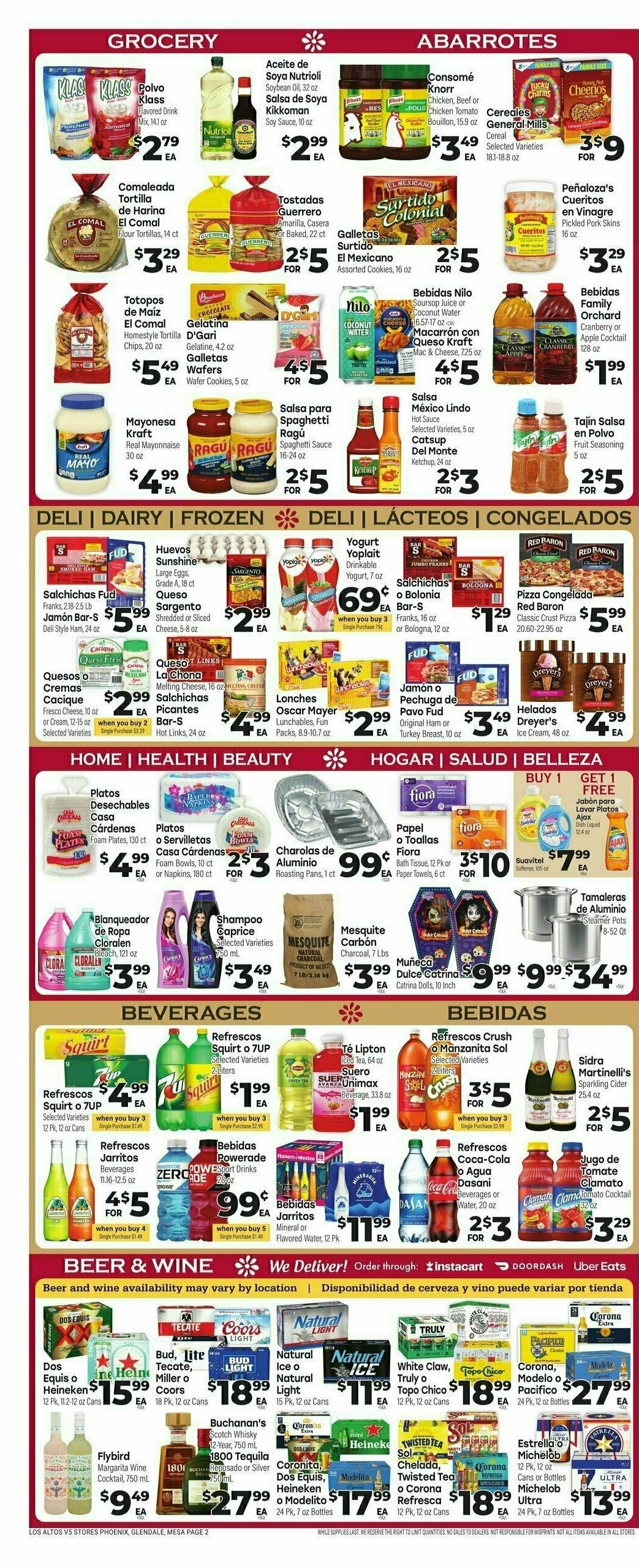 Cardenas Market Weekly Ad from October 25