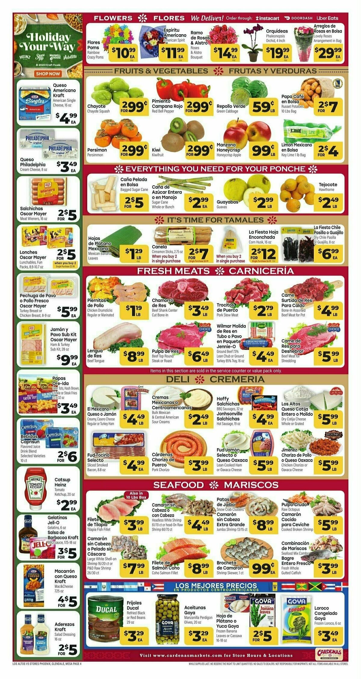 Cardenas Market Weekly Ad from November 8