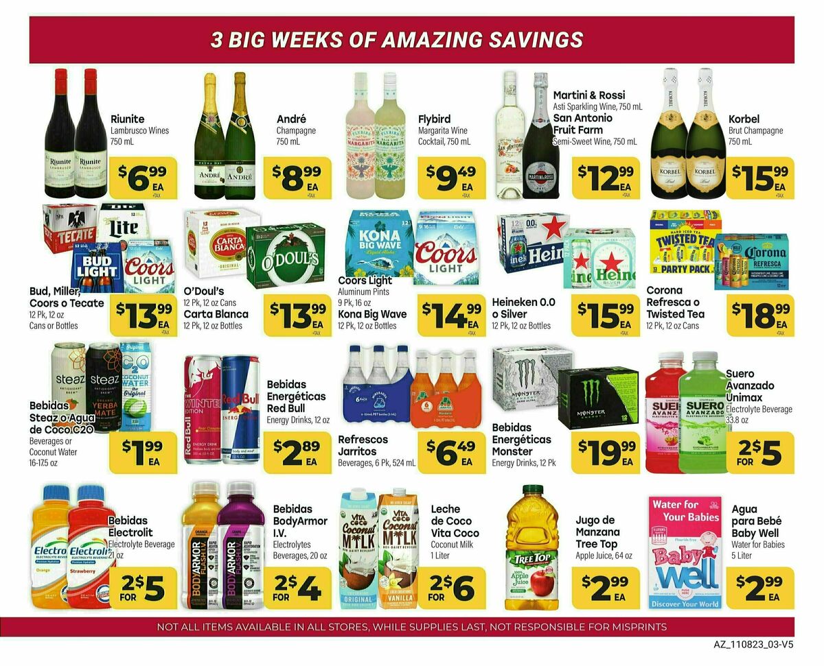 Cardenas Market Monthly Savings Guide Weekly Ad from November 8