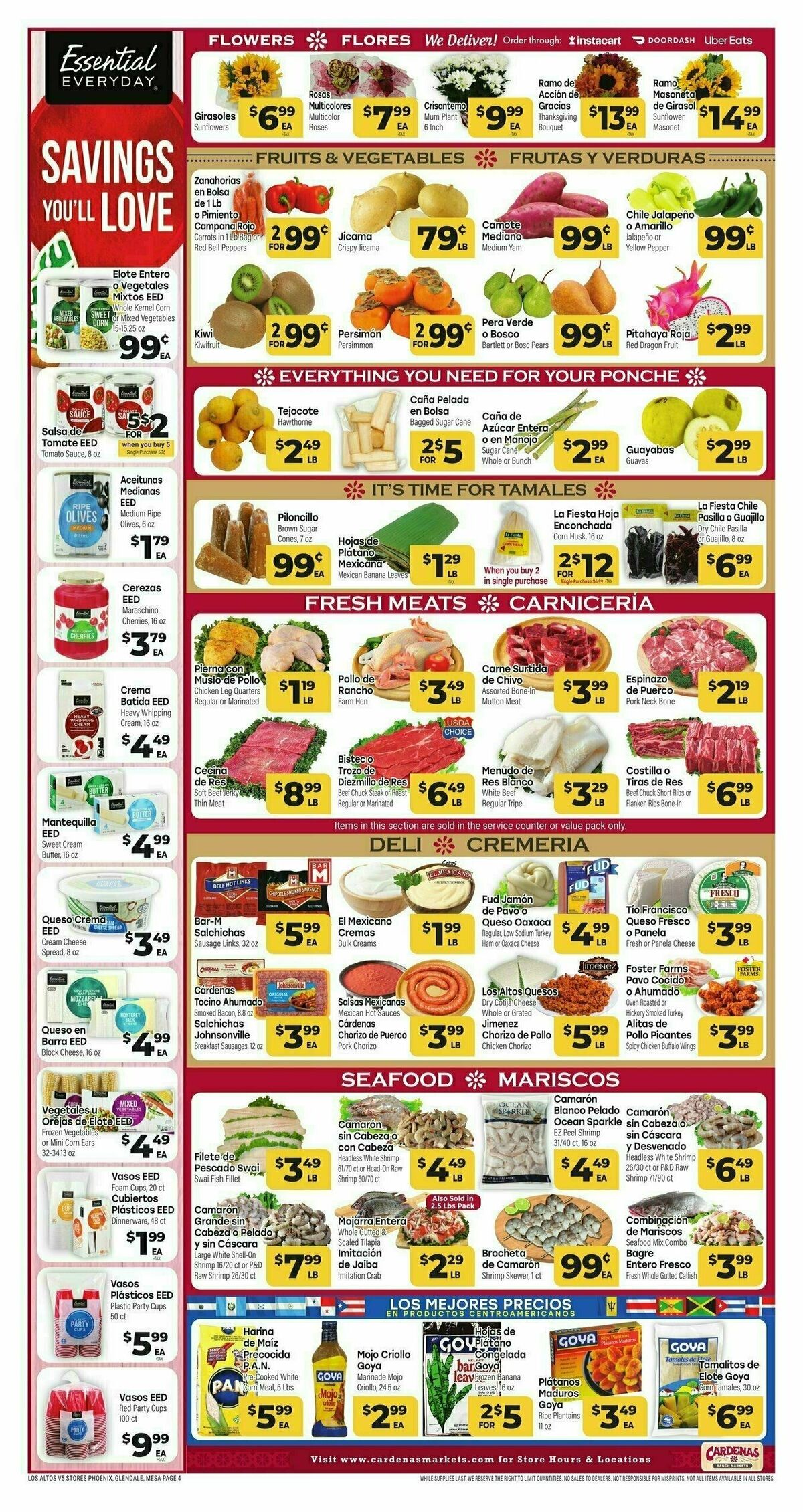 Cardenas Market Weekly Ad from November 15