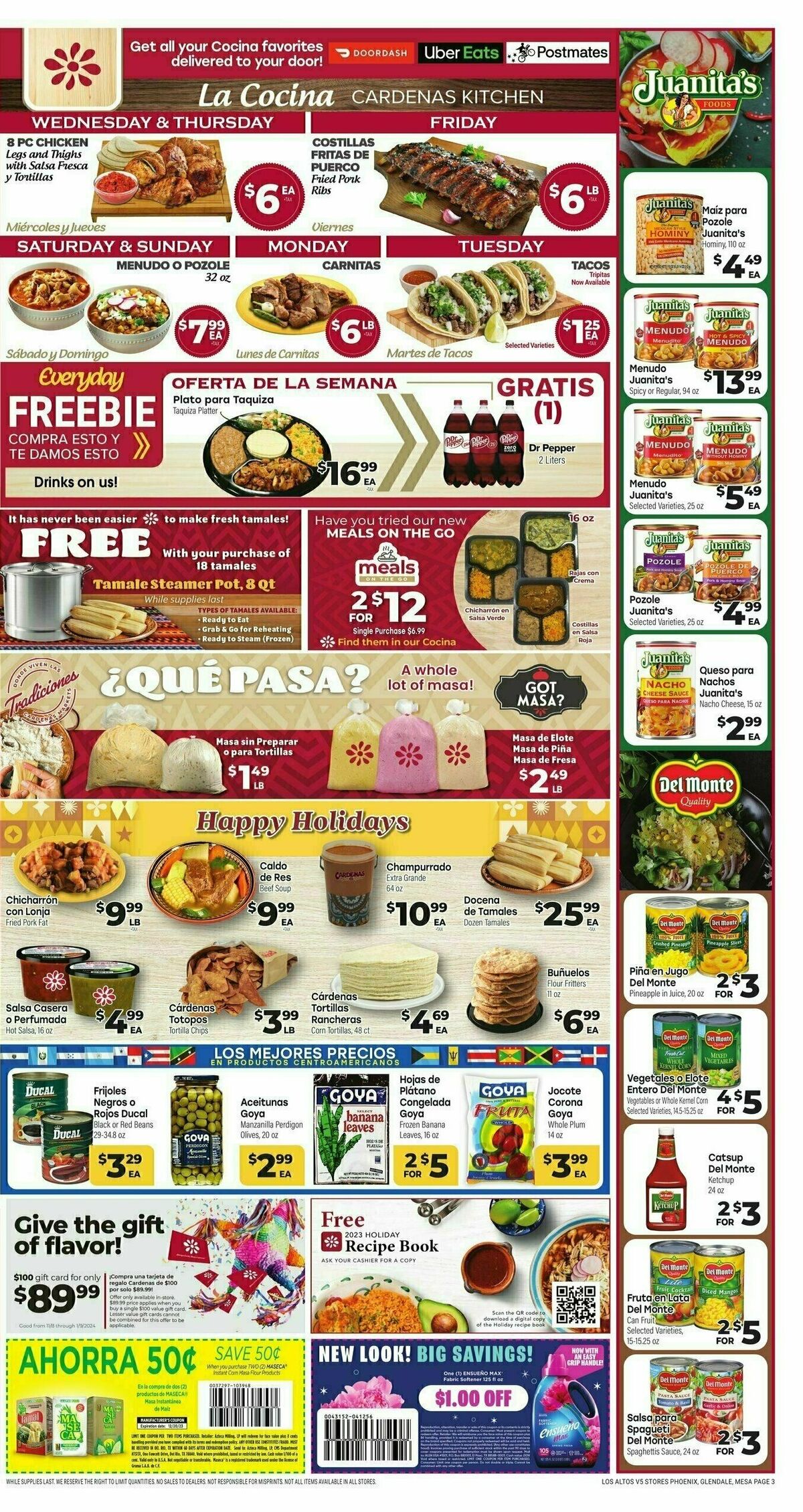 Cardenas Market Weekly Ad from December 13