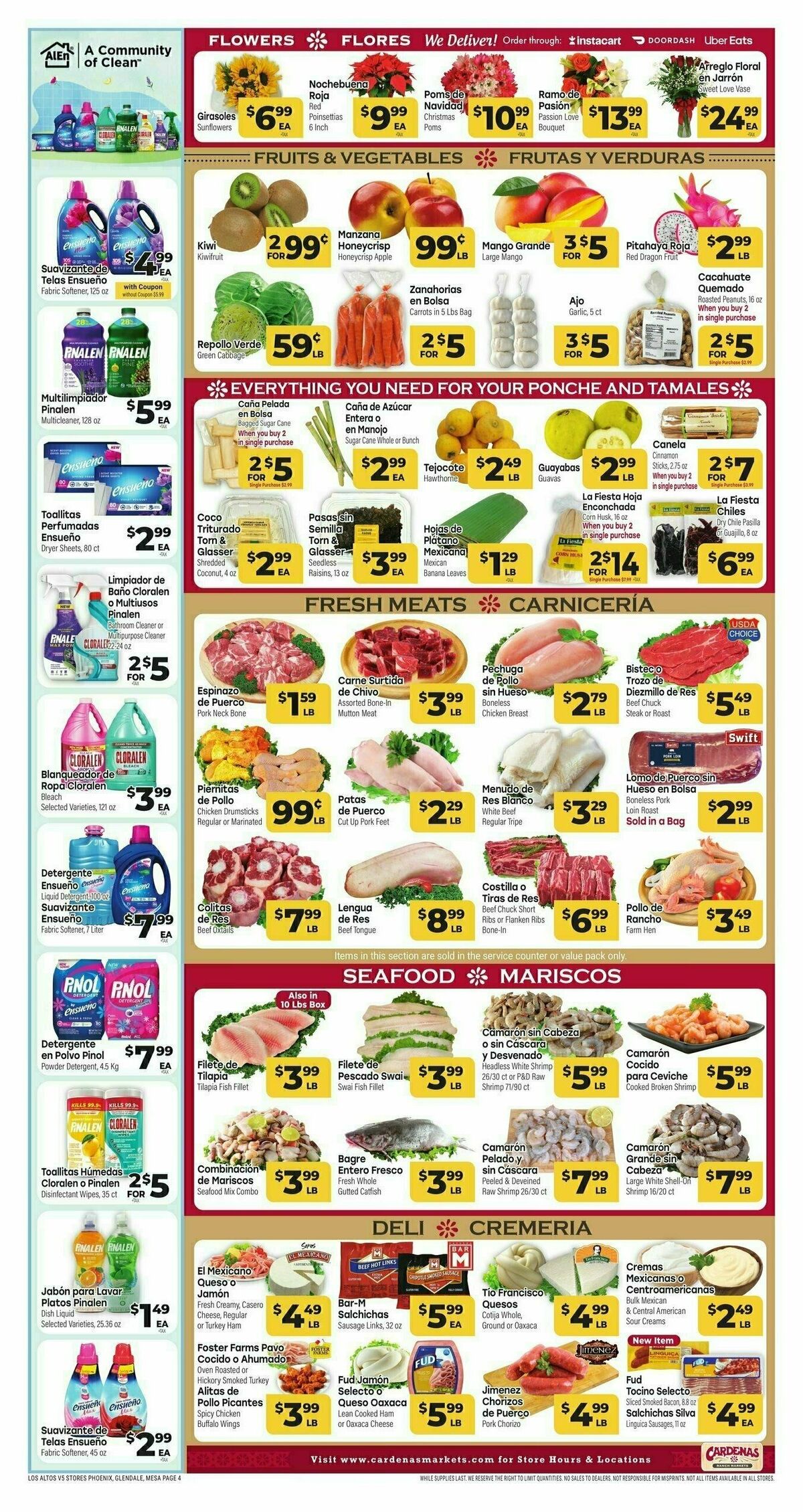 Cardenas Market Weekly Ad from December 13