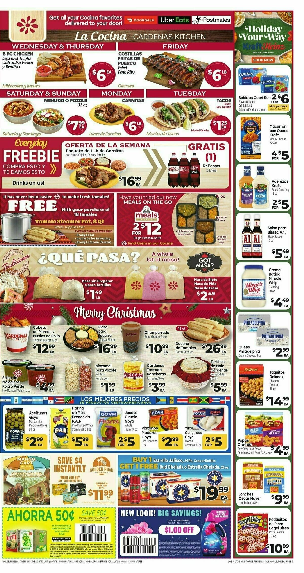 Cardenas Market Weekly Ad from December 20