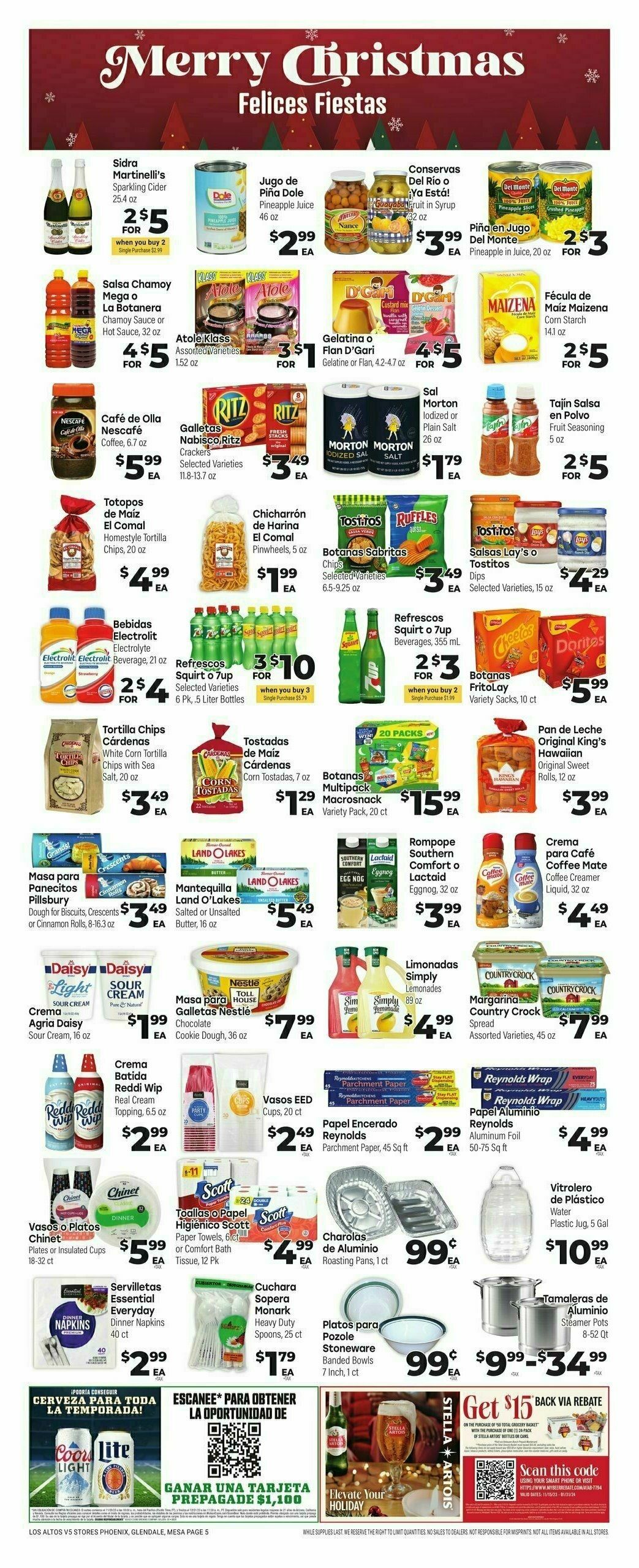 Cardenas Market Weekly Ad from December 20