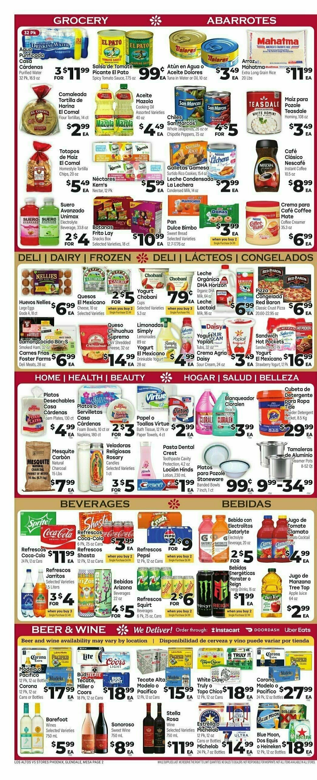 Cardenas Market Weekly Ad from January 3