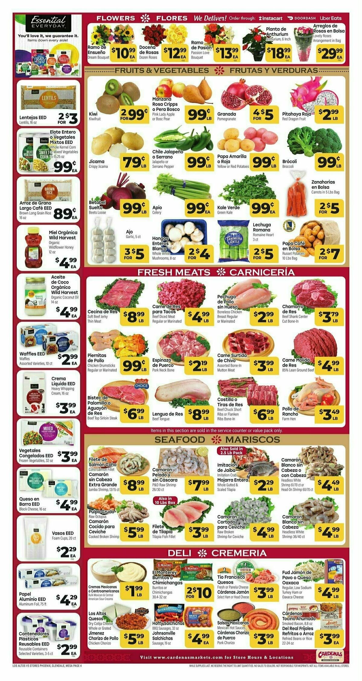 Cardenas Market Weekly Ad from January 3