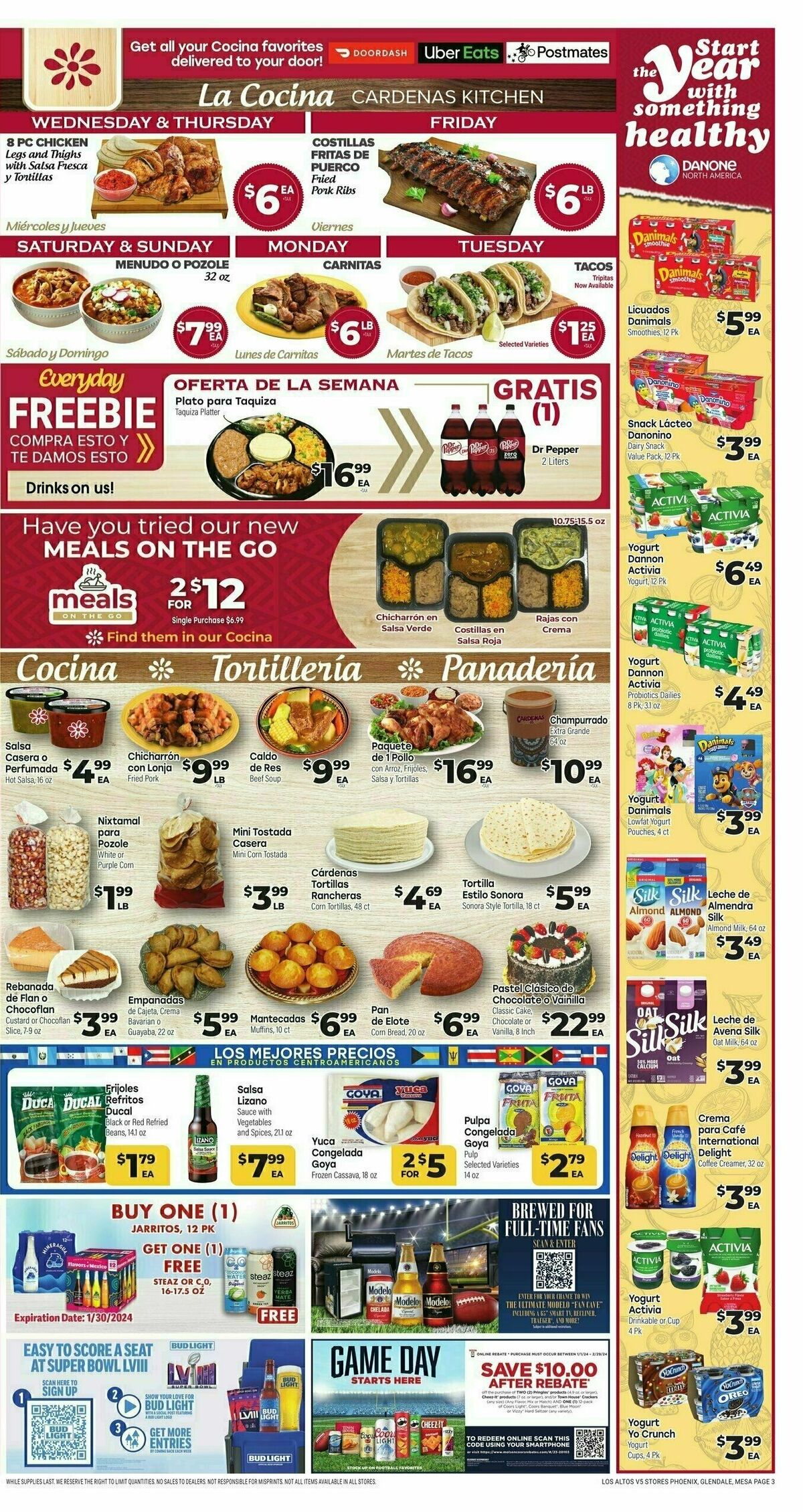 Cardenas Market Weekly Ad from January 10