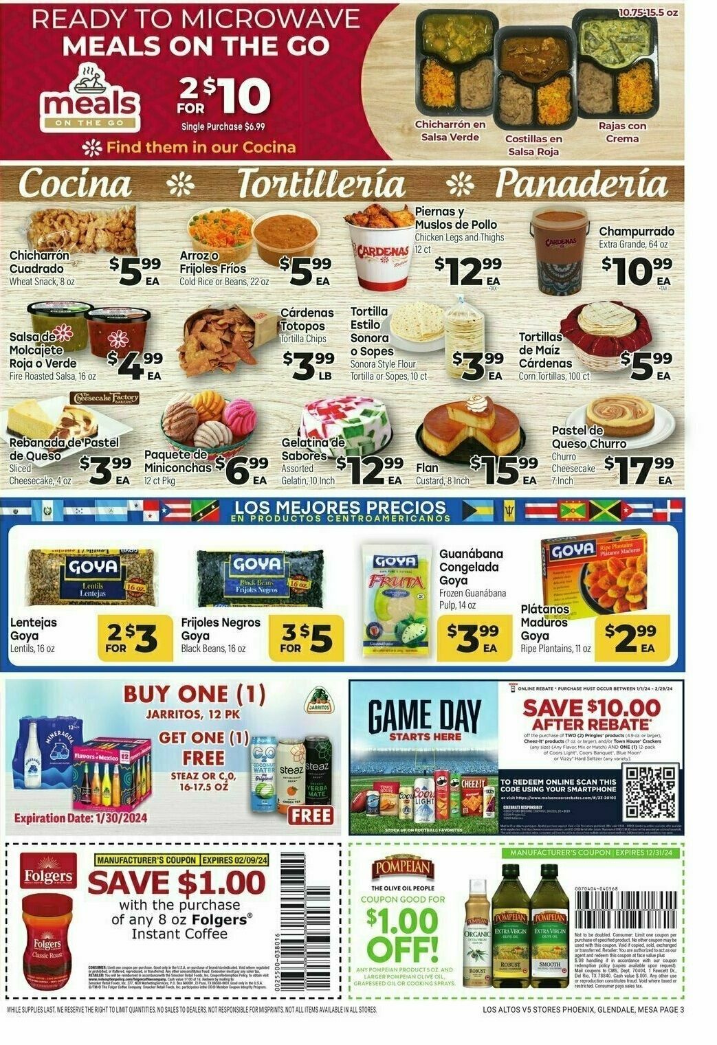 Cardenas Market Weekly Ad from January 17