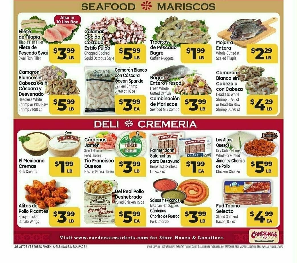 Cardenas Market Weekly Ad from January 17