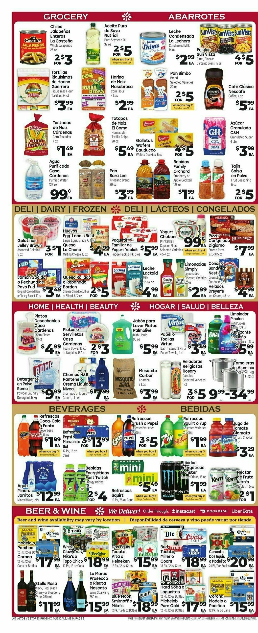 Cardenas Market Weekly Ad from January 24