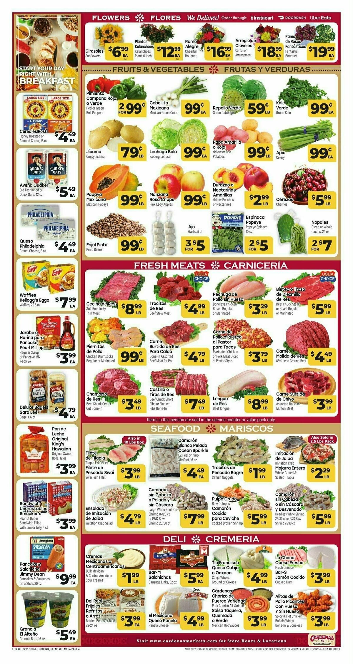 Cardenas Market Weekly Ad from January 24