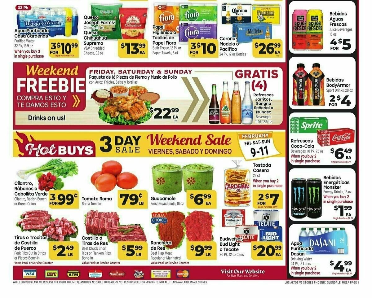 Cardenas Market Weekly Ad from February 7