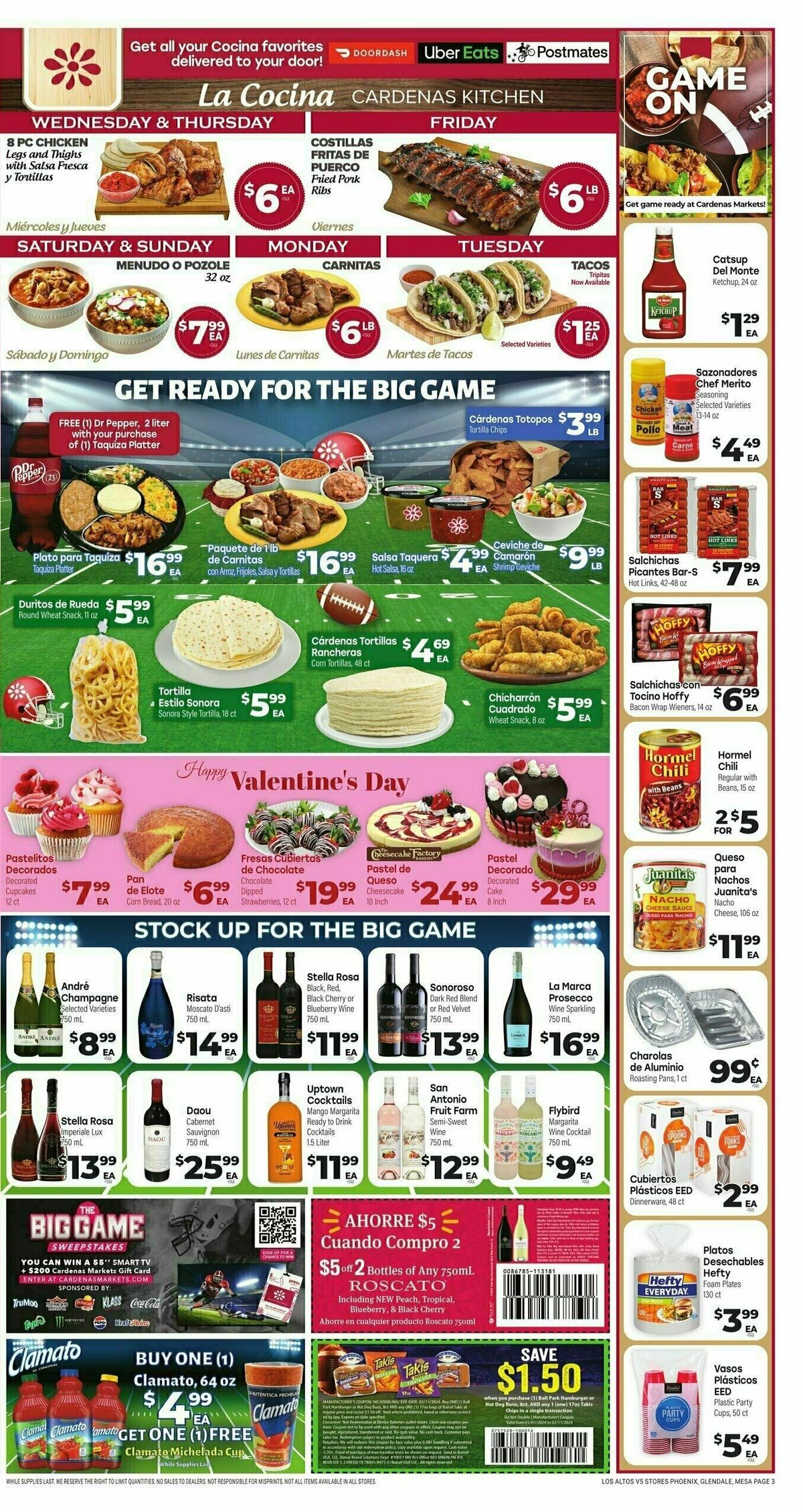 Cardenas Market Weekly Ad from February 7