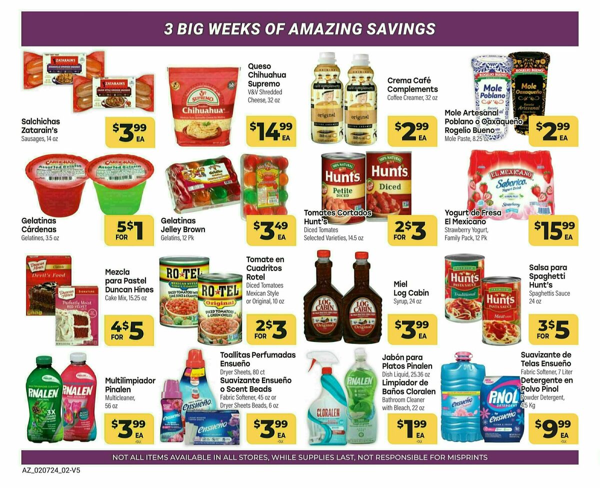 Cardenas Market Weekly Ad from February 7