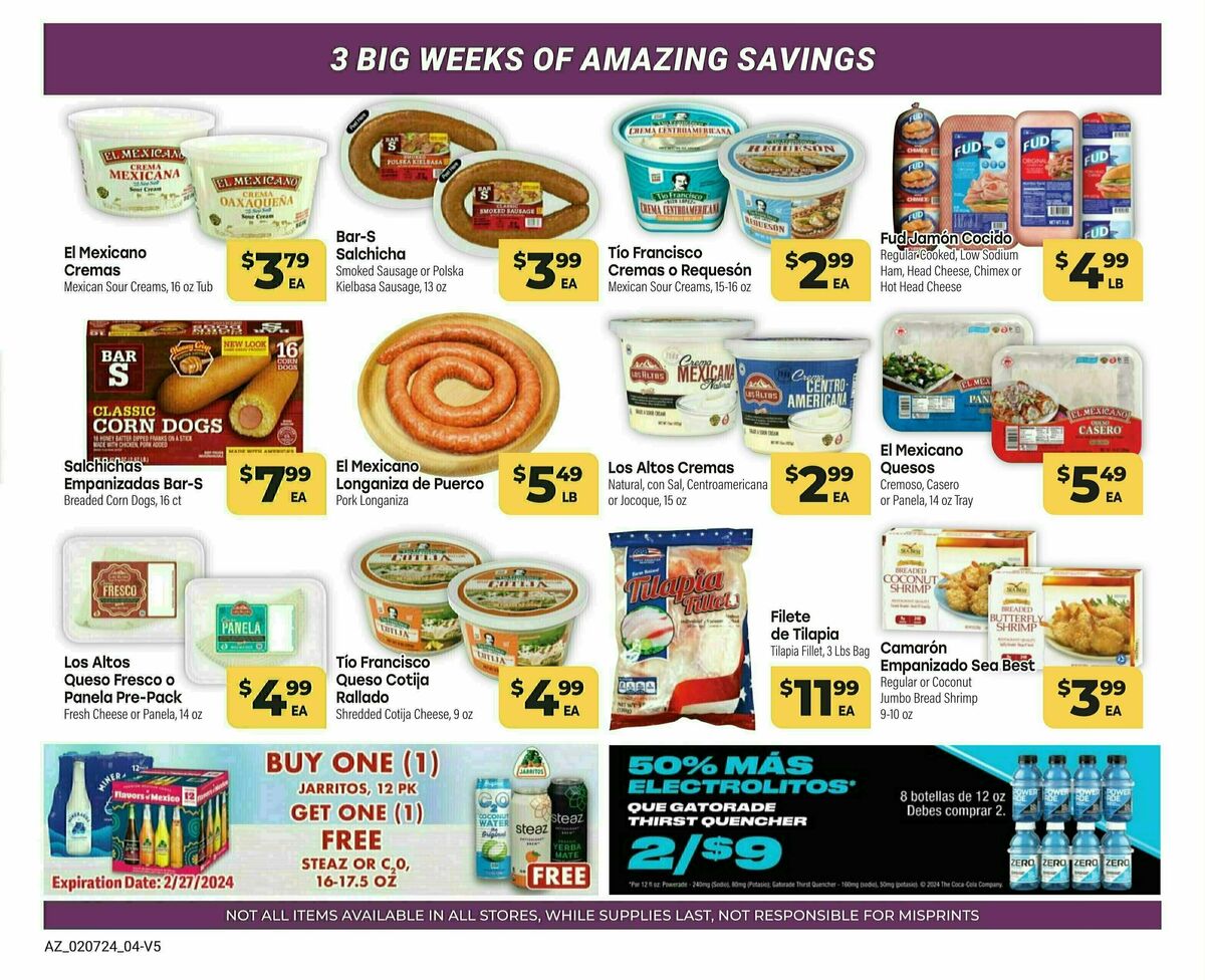 Cardenas Market Weekly Ad from February 7