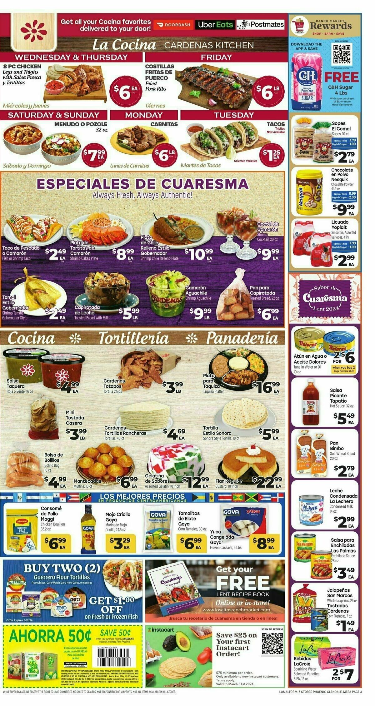 Cardenas Market Weekly Ad from March 6