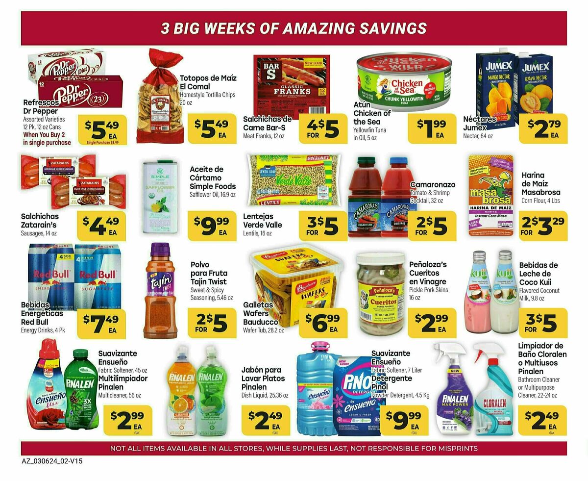 Cardenas Market Weekly Ad from March 6