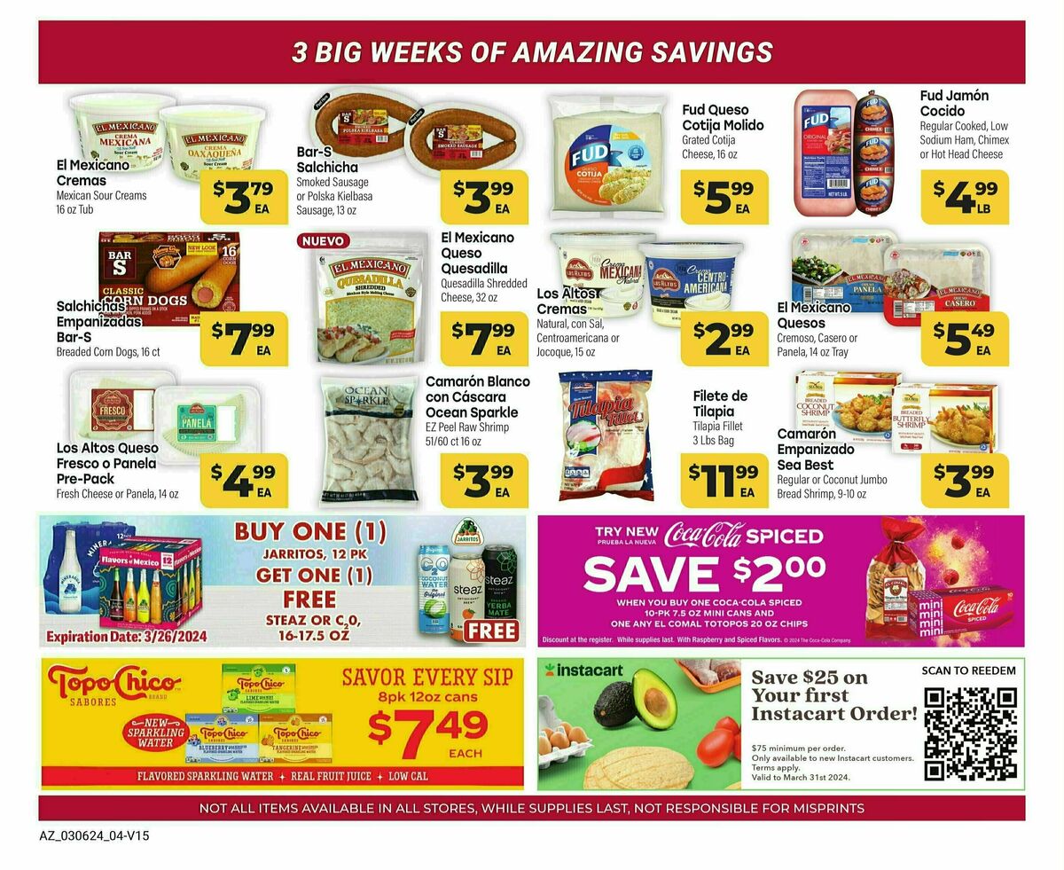 Cardenas Market Weekly Ad from March 6