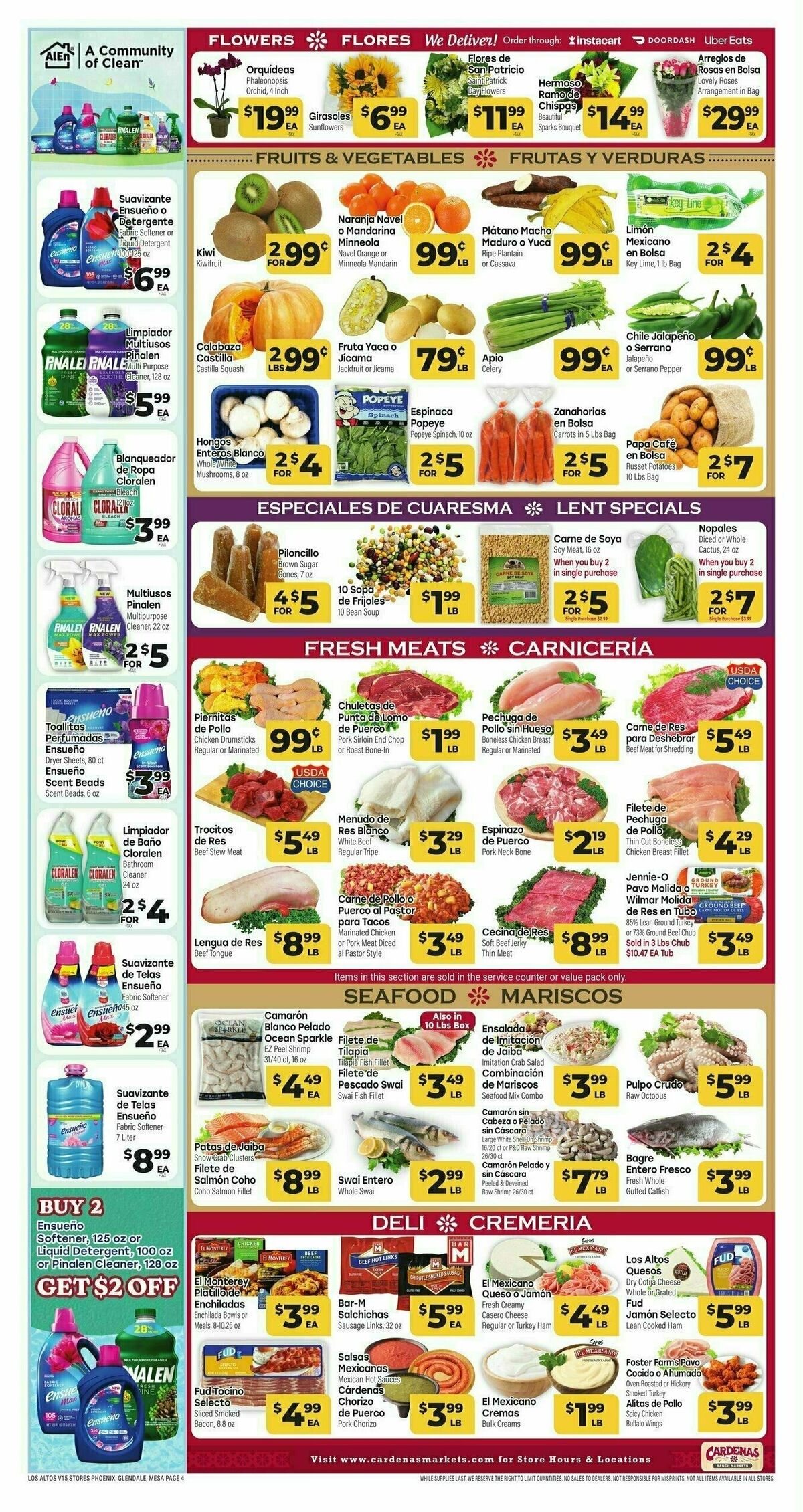 Cardenas Market Weekly Ad from March 13