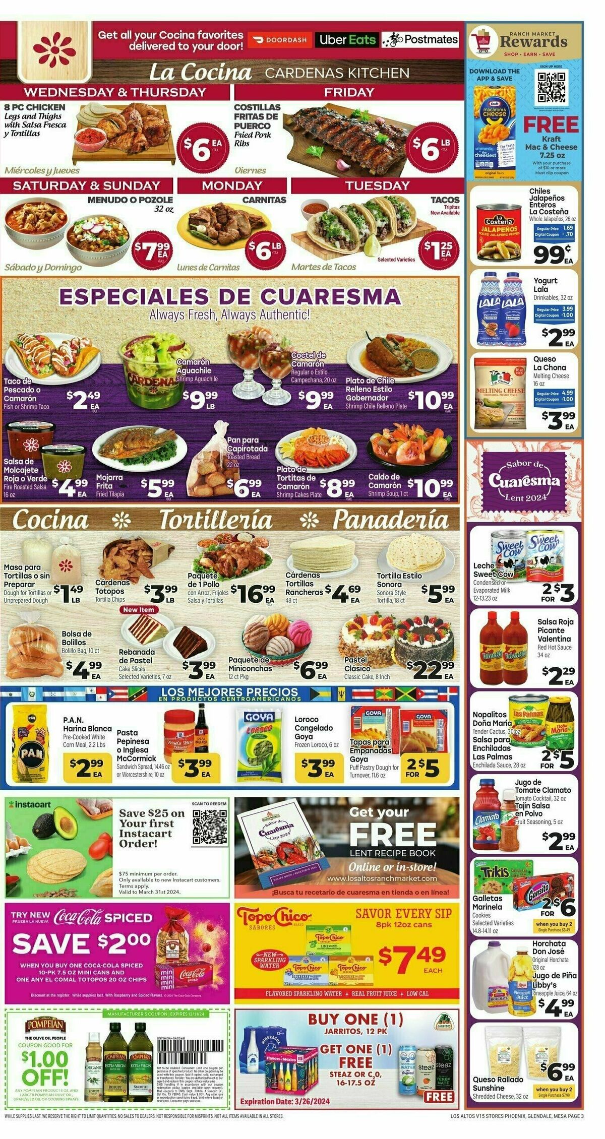 Cardenas Market Weekly Ad from March 20