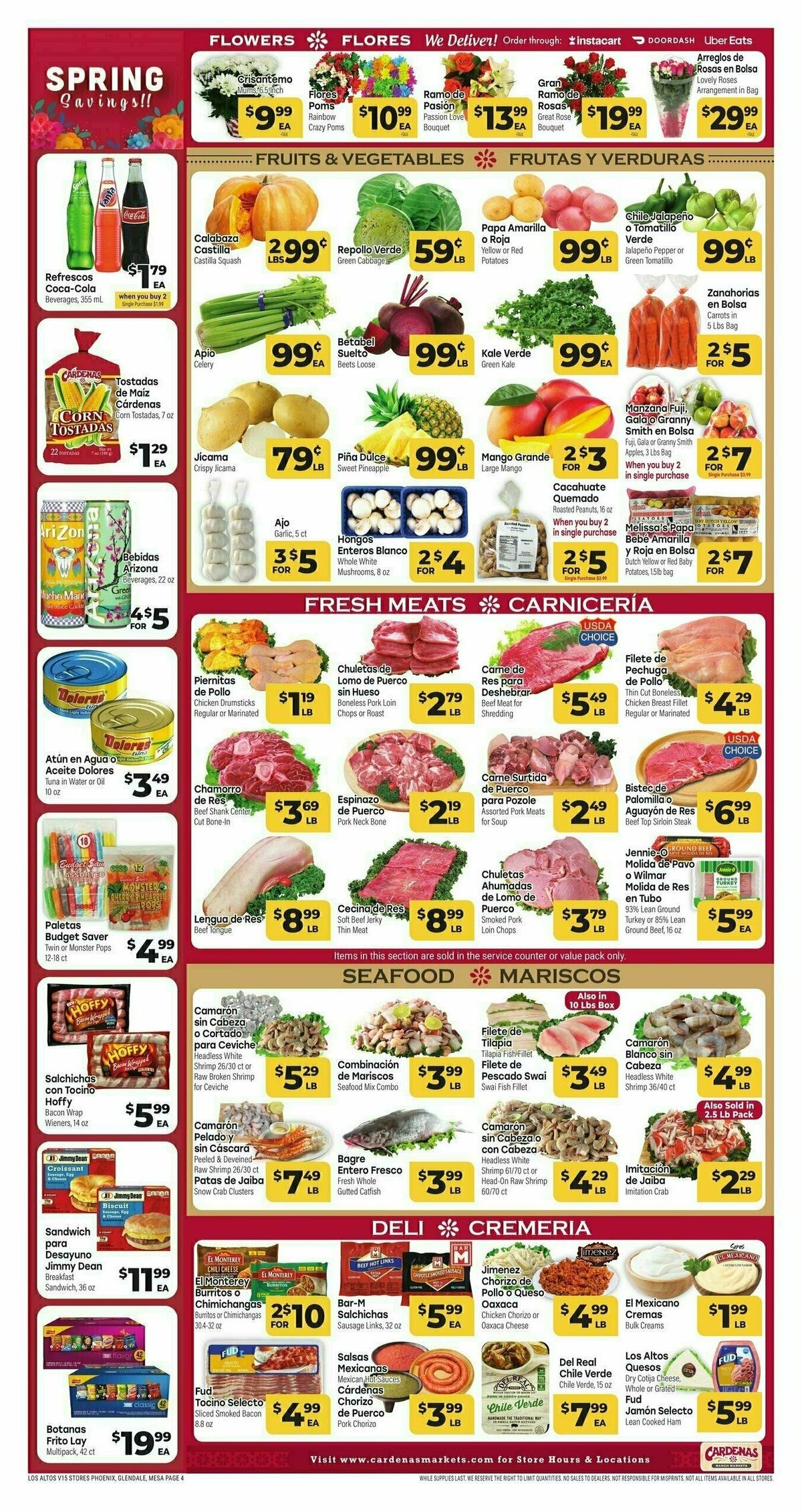 Cardenas Market Weekly Ad from April 3