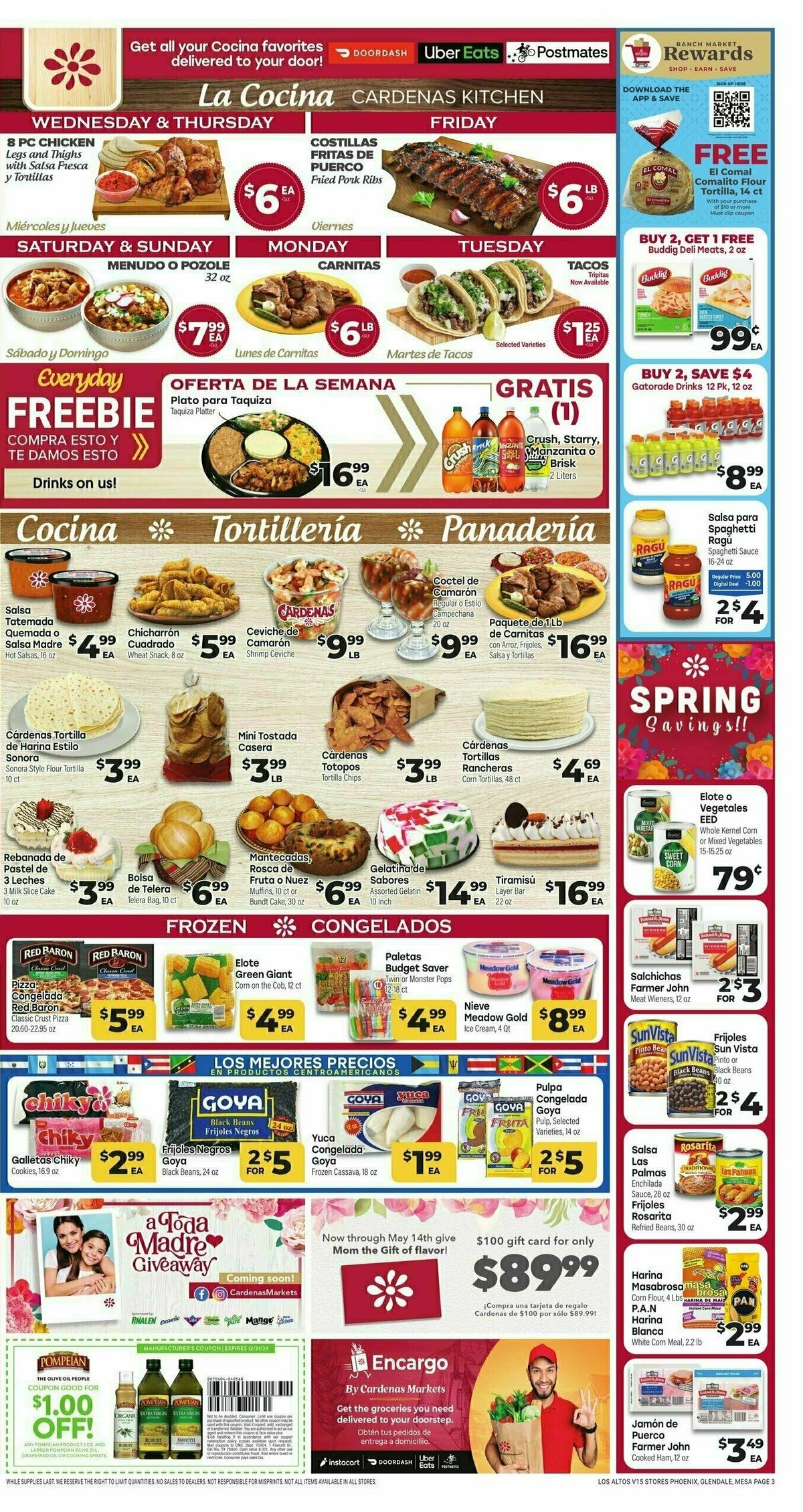 Cardenas Market Weekly Ad from April 24