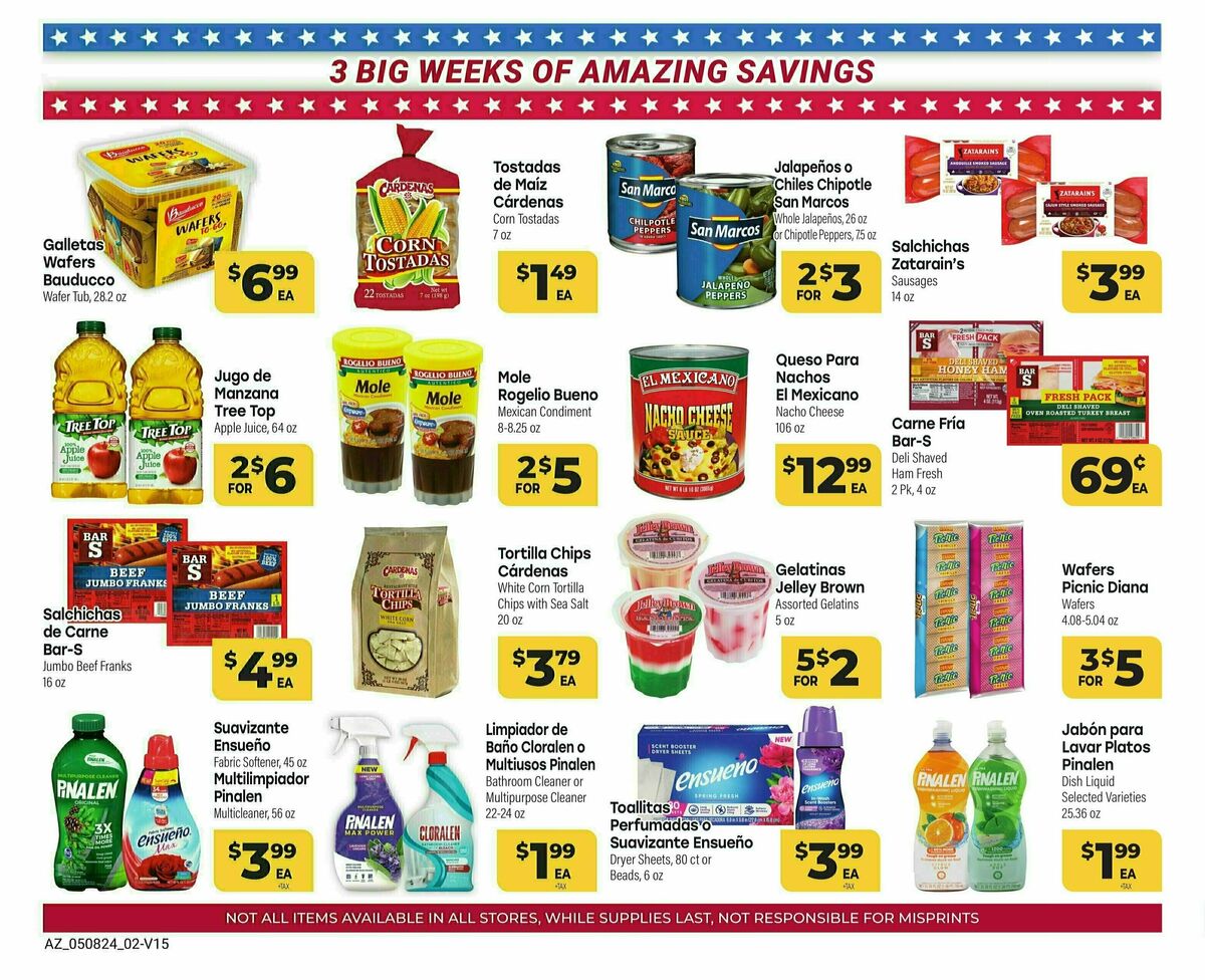 Cardenas Market May Weekly Ad from May 8