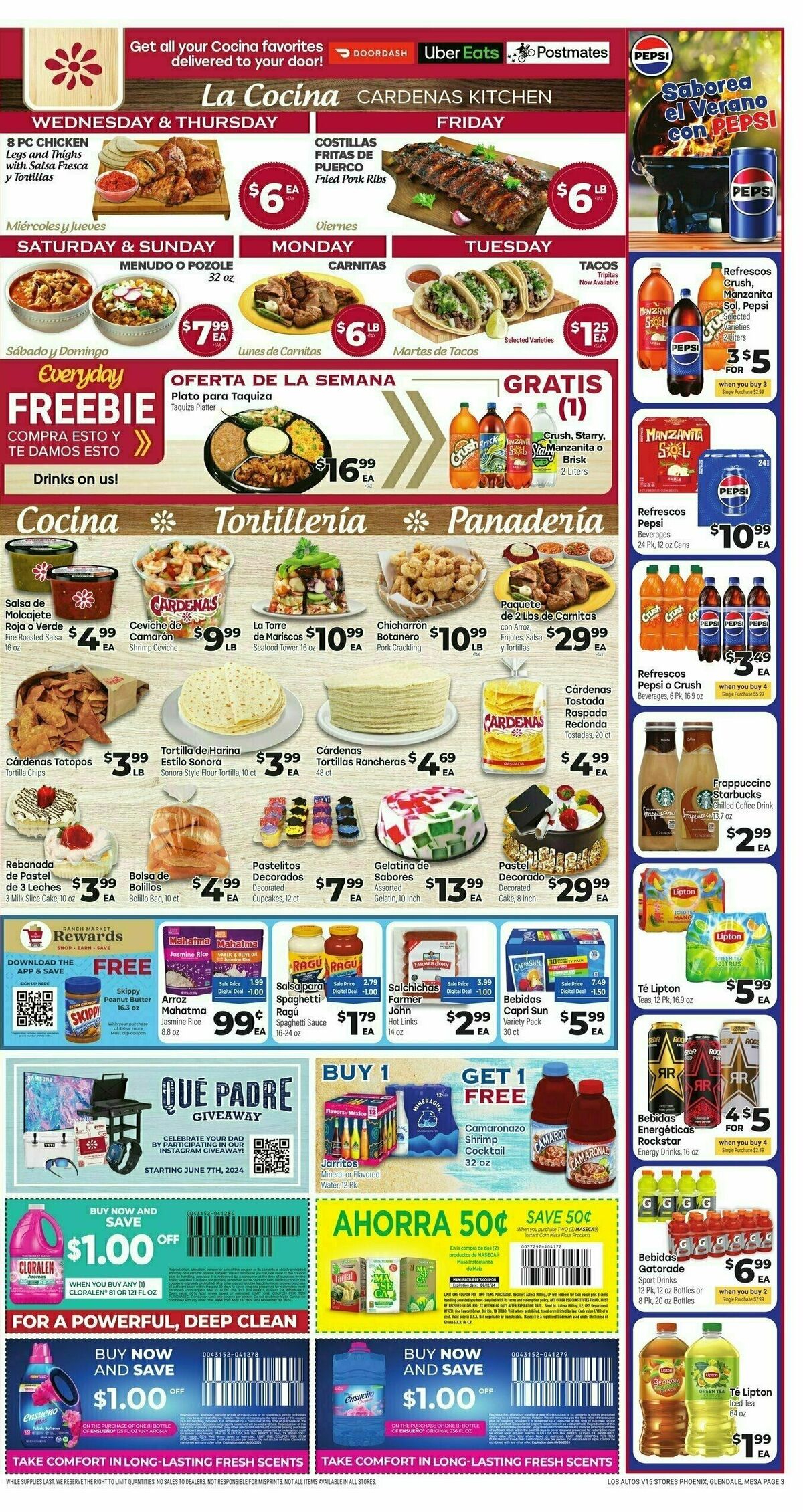 Cardenas Market Weekly Ad from June 5