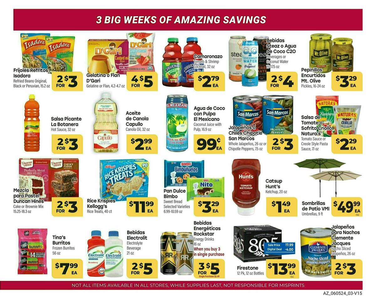 Cardenas Market Weekly Ad from June 5