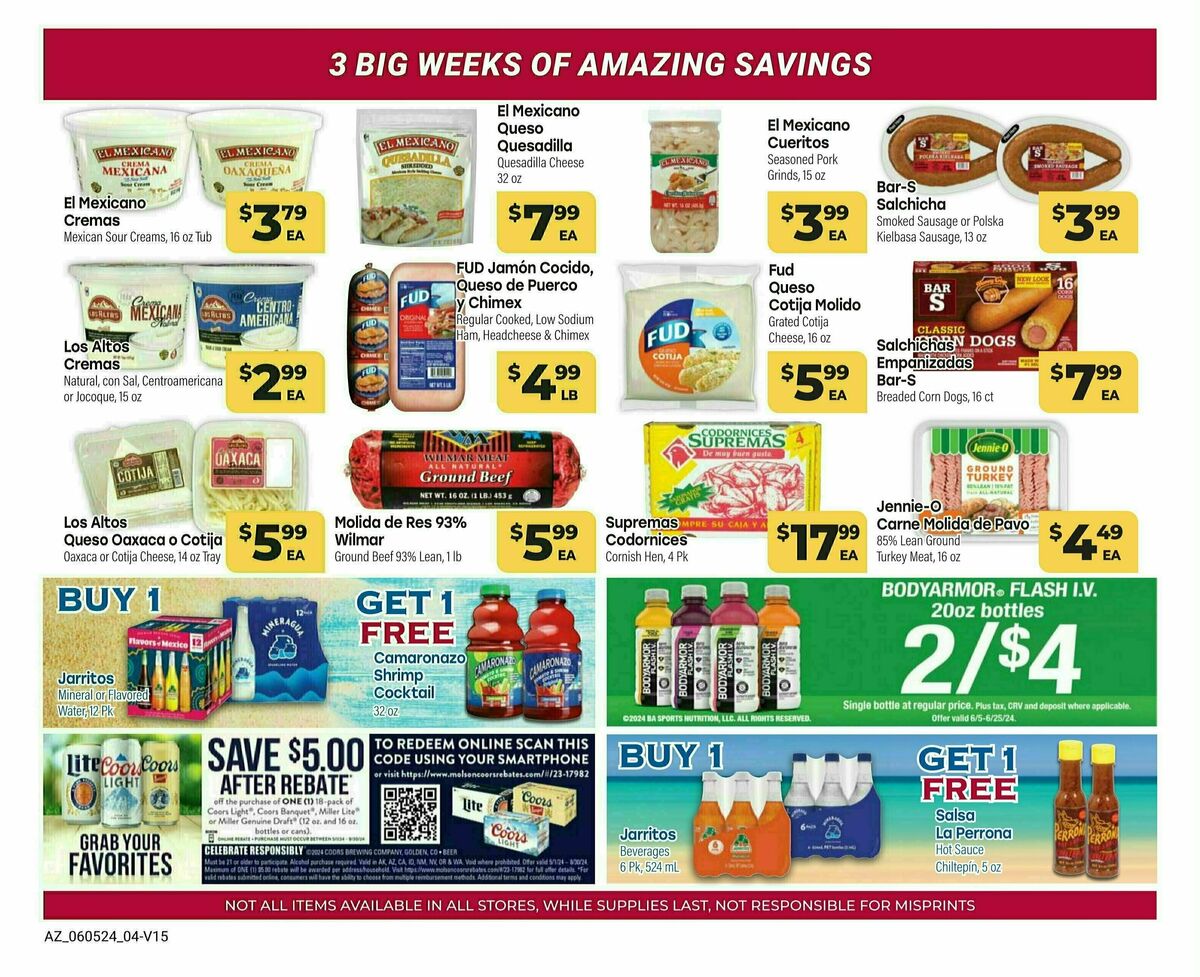 Cardenas Market Weekly Ad from June 5