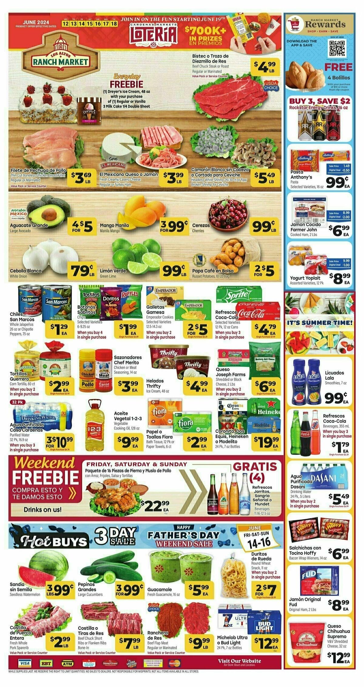 Cardenas Market Weekly Ad from June 12