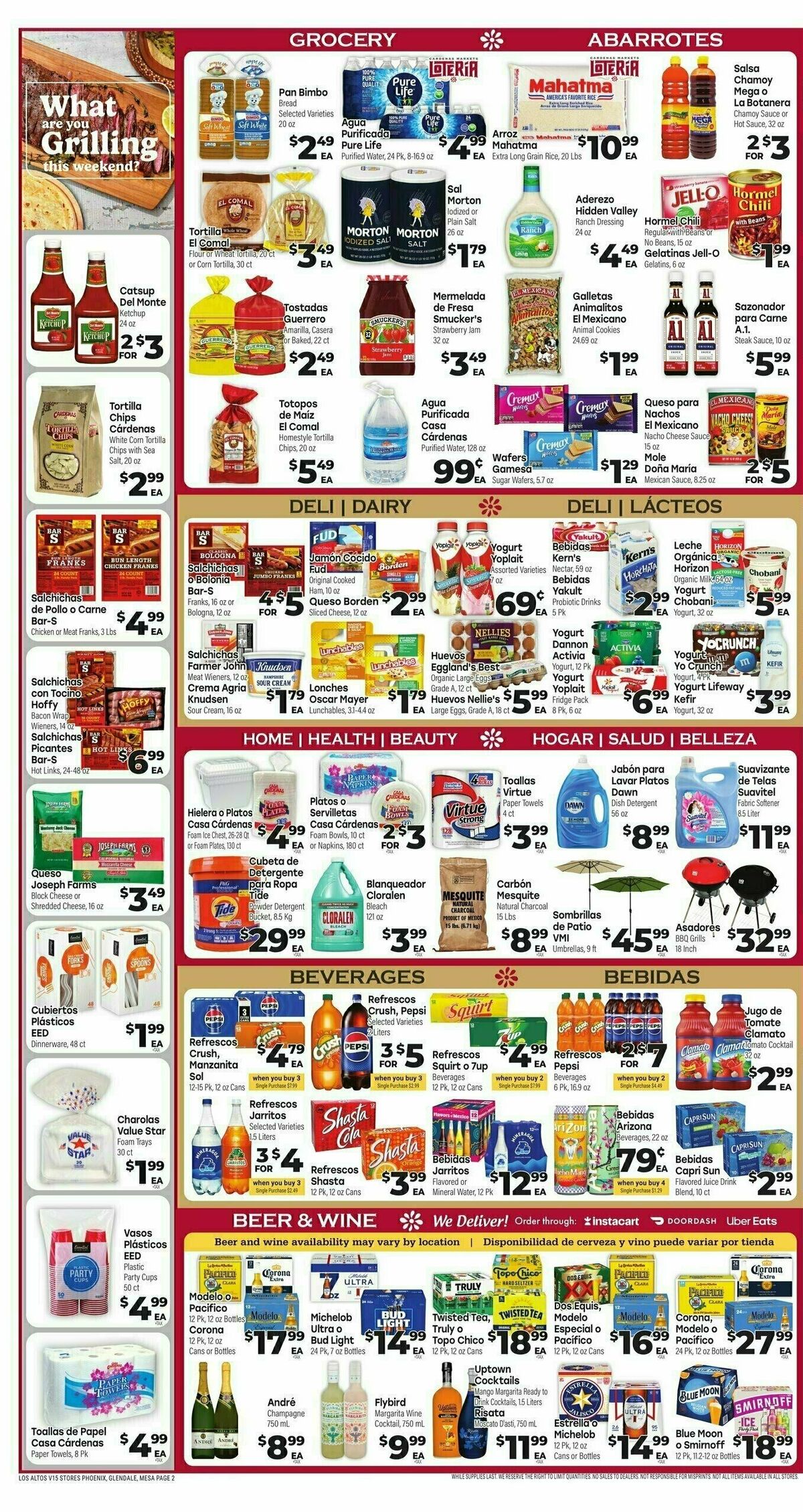 Cardenas Market Weekly Ad from June 26