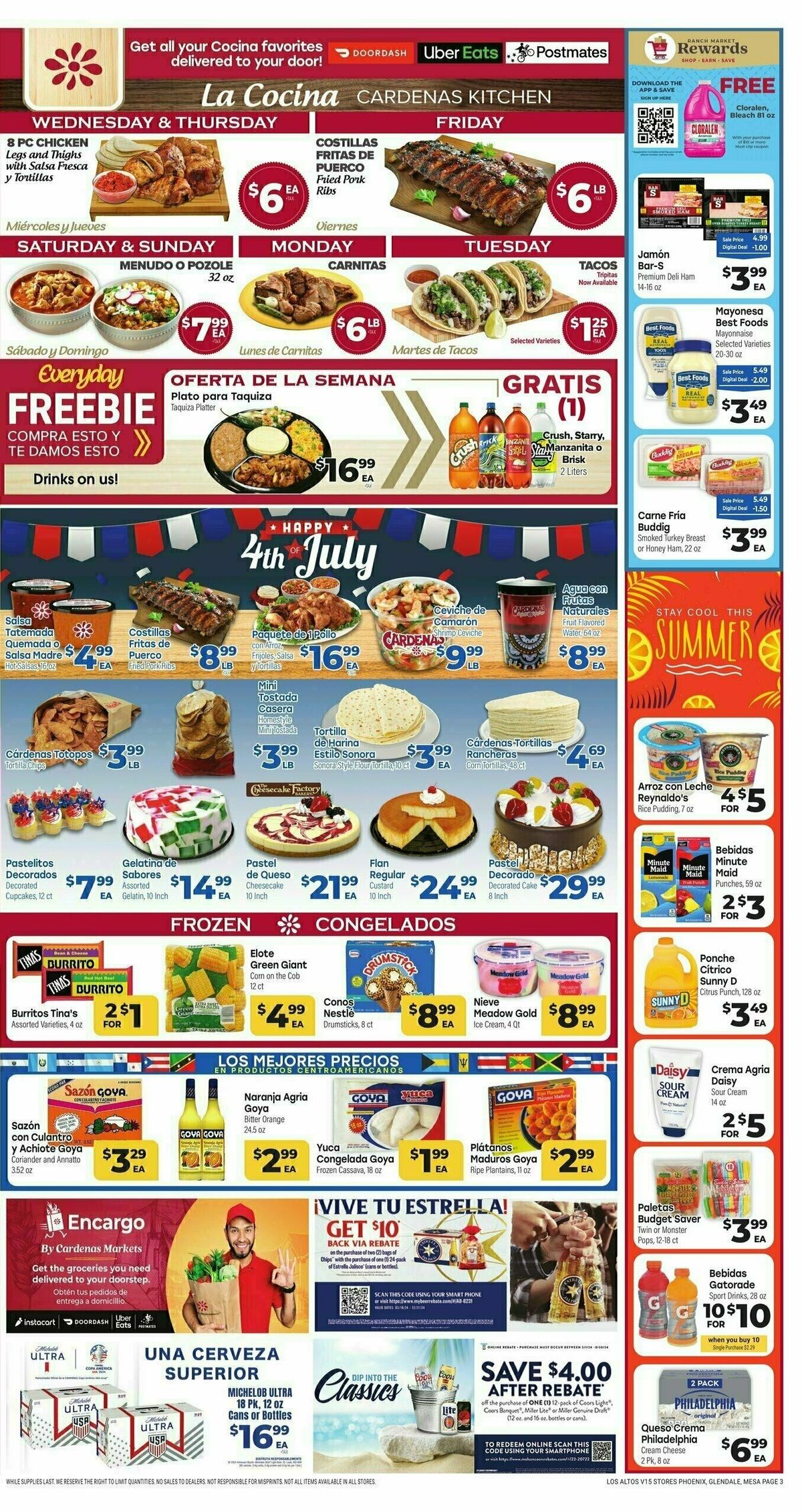 Cardenas Market Weekly Ad from June 26