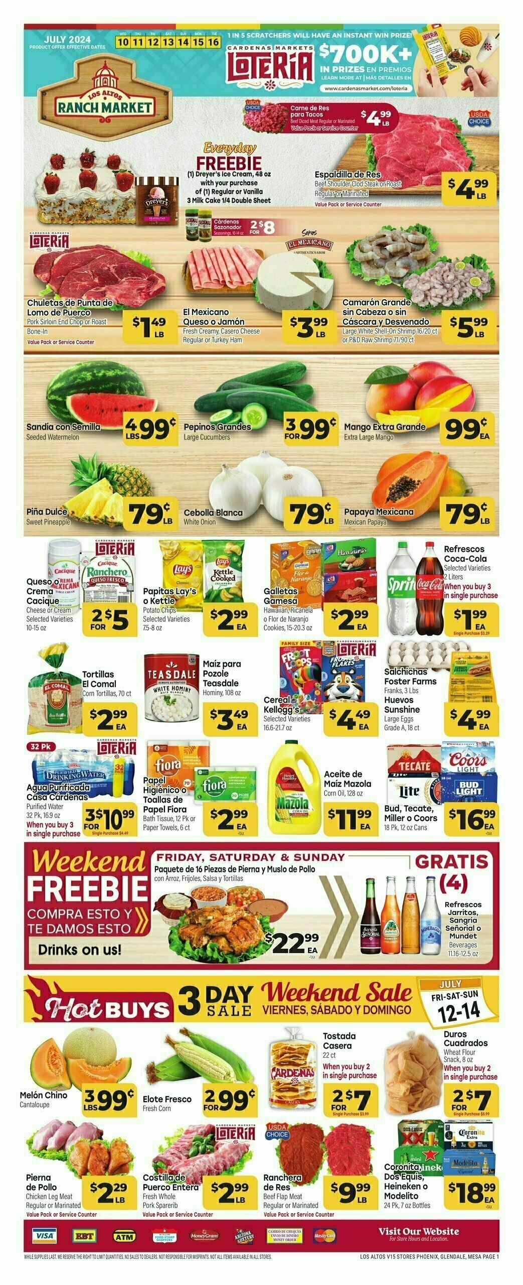 Cardenas Market Weekly Ad from July 10