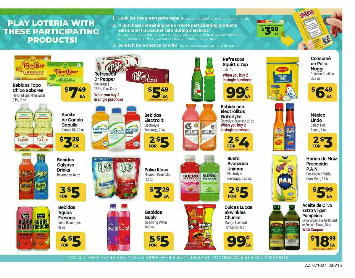 Cardenas Market Weekly Ad from July 10