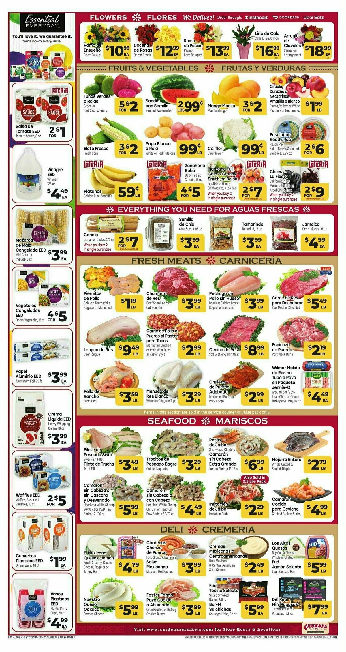 Cardenas Market Weekly Ad from July 17