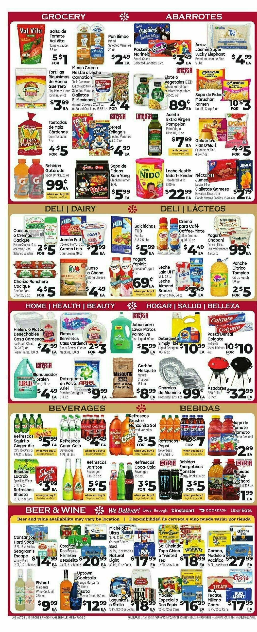 Cardenas Market Weekly Ad from July 24