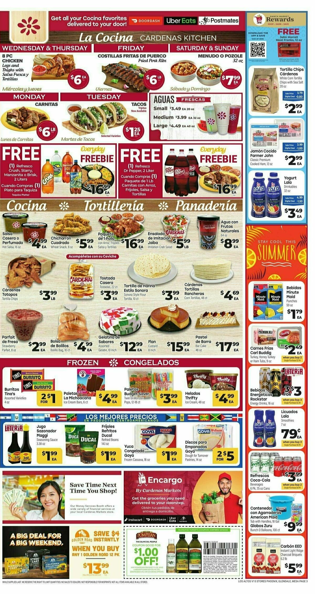 Cardenas Market Weekly Ad from July 24