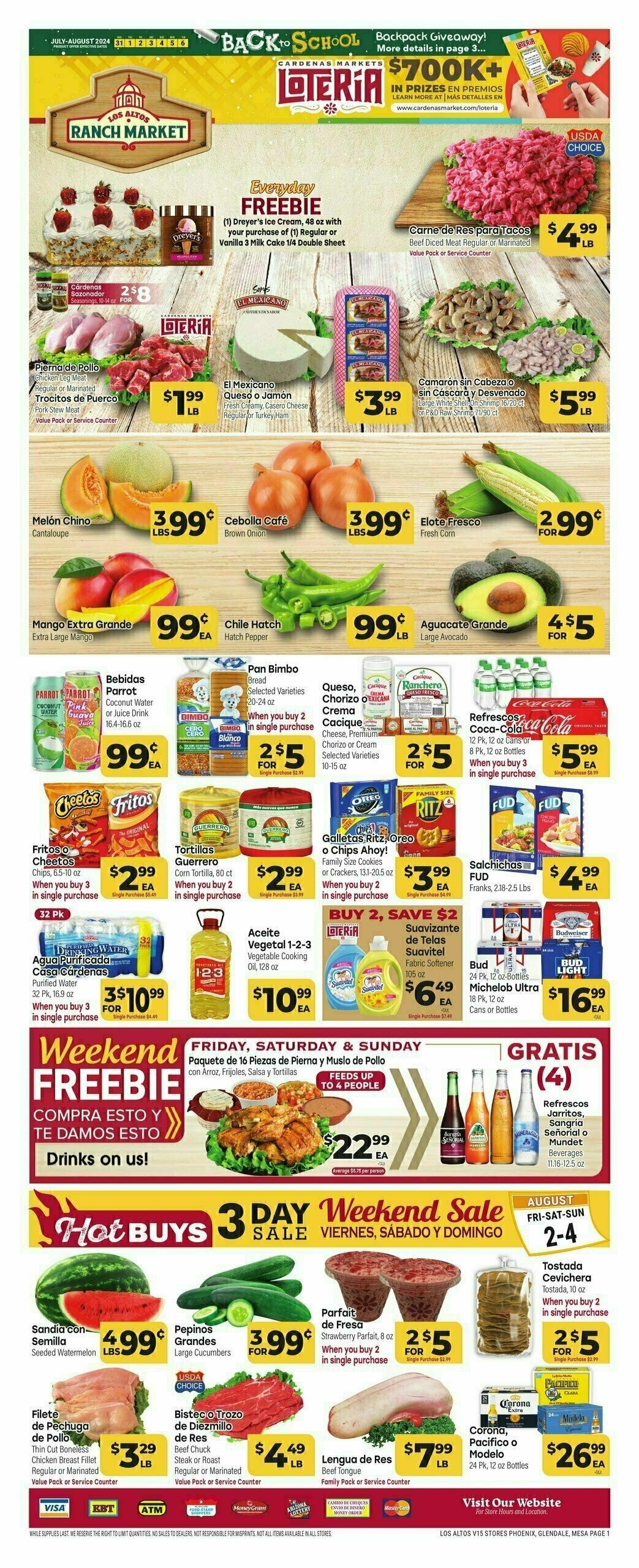 Cardenas Market Weekly Ad from July 31