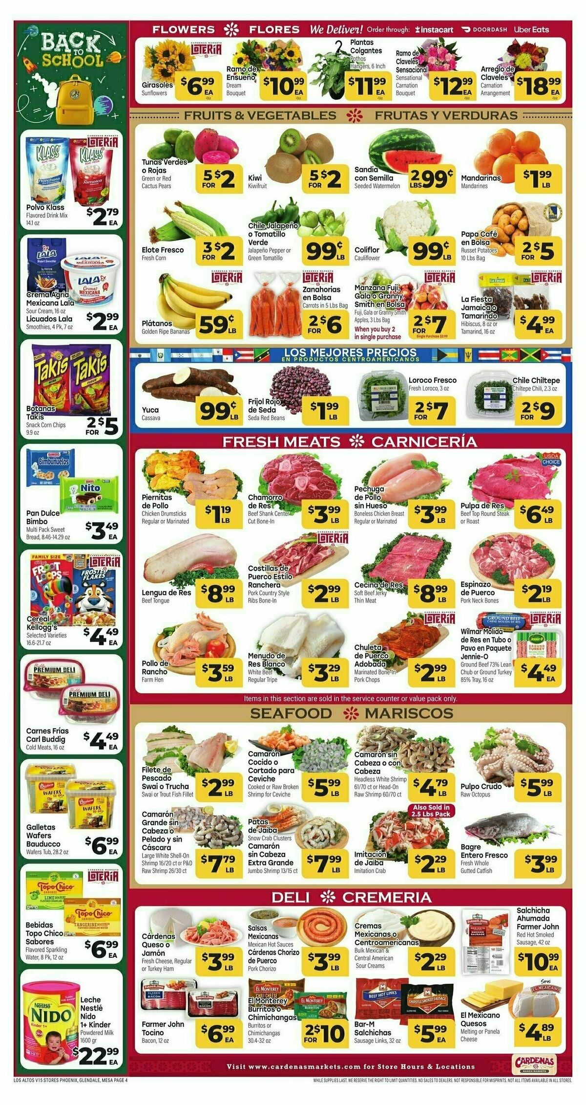 Cardenas Market Weekly Ad from August 7